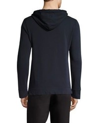 Officine Generale French Terry Cotton Hoodie