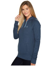 The North Face French Terry Logo Pullover Hoodie Sweatshirt
