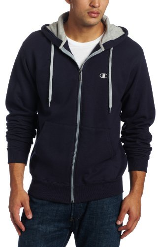 champion eco fleece full zip hoodie