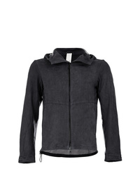 Giorgio Brato Hooded Leather Jacket