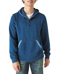 Lucky Brand Indigo Hoodley Sweatshirt In 419 Indigo At Nordstrom