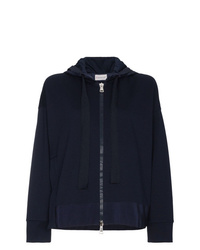 Moncler Logo Hoodie With Slit