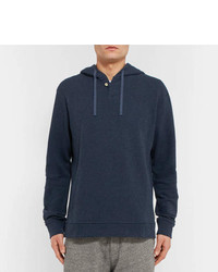 Oliver Spencer Loungewear Textured Cotton Hoodie