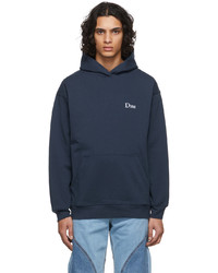 Dime Navy Classic Small Logo Hoodie