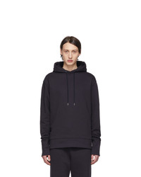 A_Plan_Application Navy Oversized Hoodie
