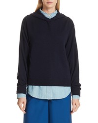 Vince Overlap Cashmere Hoodie