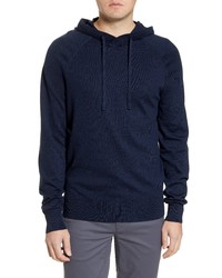 Tommy John Second Skin Hooded Sweater In Dress Blues At Nordstrom