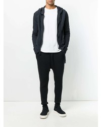 Thom Krom Slim Fit Zipped Hoodie