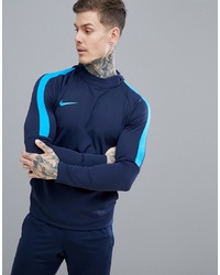 Nike Football Training Academy Dry Hoodie Top In Blue 926458 452