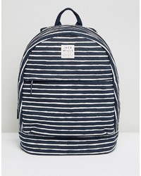Jack Wills Stripe Cotton Backpack