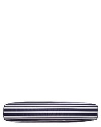 Kate Spade New York Stripe 15 Inch Nylon Laptop Satchel Blue