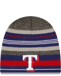 New Era Royal Texas Rangers Striped Beanie Hat At Nordstrom