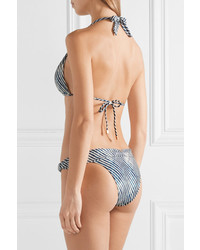 Vix Corales Bia Printed Triangle Bikini Top