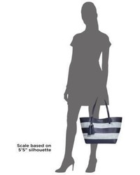 MICHAEL Michael Kors Michl Michl Kors Striped Canvas Large East West Tote
