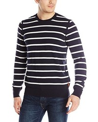 Ben Sherman Stripe Crew Neck Sweater