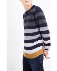 Tommy Hilfiger Brian Striped Knitted Jumper