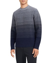 Theory Burton Montano Wool Cashmere Crewneck Sweater