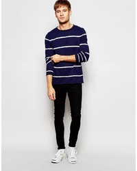 Esprit Knitted Sweater With Stripes