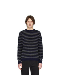 Norse Projects Navy Wool Sigfred Sweater