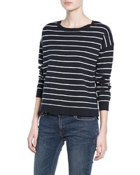 Mango Outlet Striped Sweater