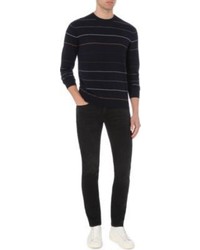 Paul Smith Ps By Fine Striped Knitted Jumper
