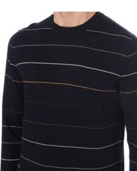 Paul Smith Ps By Fine Striped Knitted Jumper