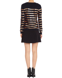 Barneys New York Sequin Stripe Sweater