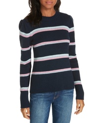 La Vie Rebecca Taylor Stripe Wool Blend Sweater