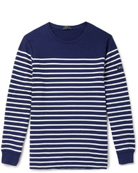 Polo Ralph Lauren Striped Cotton Blend Sweater
