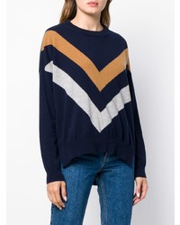 Erika Cavallini Striped Print Sweater