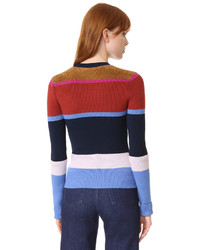 Derek Lam 10 Crosby Striped Sweater