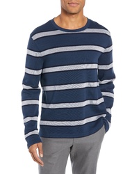 Club Monaco Trim Fit Stripe Sweater