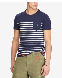 Polo Ralph Lauren Classic Fit Striped Pocket T Shirt
