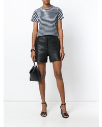 T by Alexander Wang Destroyed Stripe T Shirt
