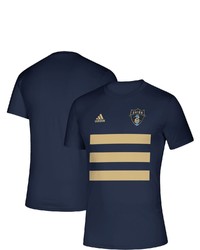 adidas Navy Philadelphia Union Three Stripe Life Roready Pitch T Shirt At Nordstrom