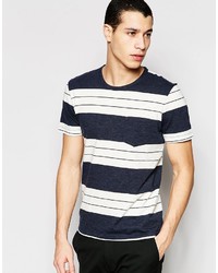 Selected Homme Bold Stripe T Shirt