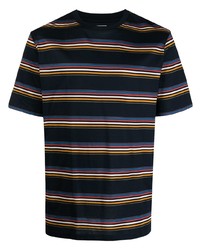 Paul Smith Signature Stripe Print Cotton T Shirt