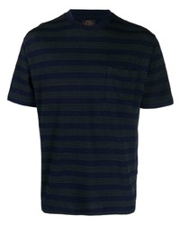 Beams Plus Striped Cotton T Shirt