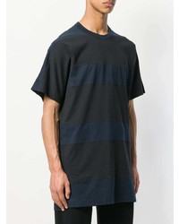 Y-3 Striped Design T Shirt