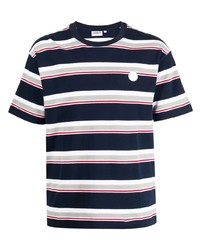 Chocoolate Striped Logo Patch T Shirt