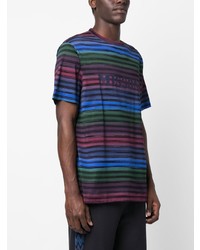 Missoni Striped Logo Print T Shirt