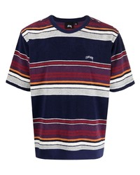 Stussy Striped Short Sleeve T Shirt