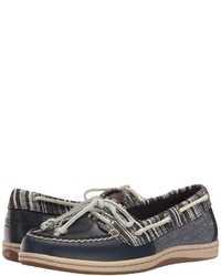 Sperry Firefish Denim Stripe Lace Up Casual Shoes