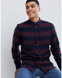 French Connection Stripe Flannel Shirt