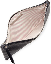 Lauren Merkin Pyramid Leather Evening Clutch Bag