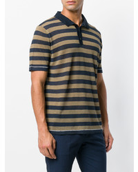 Roberto Collina Striped Polo Shirt