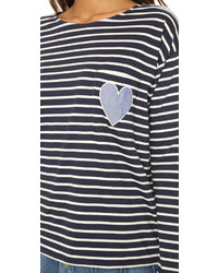 Chinti and Parker Stripe Sailor Long Sleeve Tee
