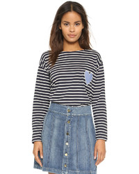 Chinti and Parker Stripe Sailor Long Sleeve Tee