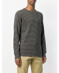 Universal Works Striped Long Sleeve T Shirt