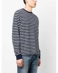 Frame Striped Long Sleeve T Shirt
